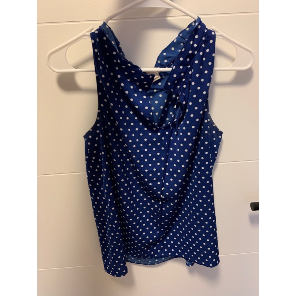 J Crew Polka Dot Top
